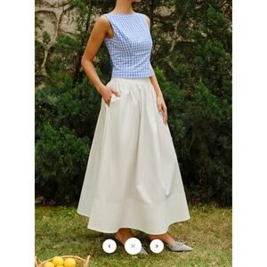 NWT Commense High-Waist Flared Skirt Sz S